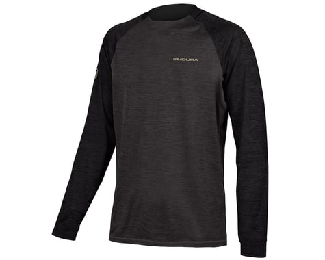 Endura SingleTrack Long Sleeve Jersey (Pewter Grey) (XL)